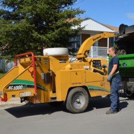 wood chipper